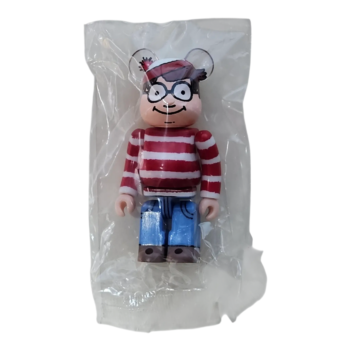 Bearbrick Series 35 Pattern "Waldo" [Where's Waldo?] 100% in Folie