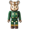 Bearbrick Series 36 Artist "Morris: The Cat with Antlers" 100% Herstellerbild