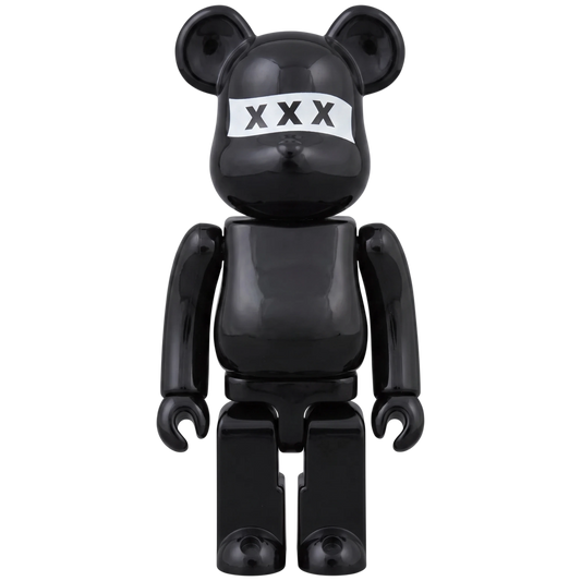 Bearbrick Series 36 "GOD SELECTION XXX black" 100% SECRET KI-Bild