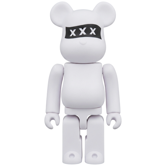Bearbrick Series 36 "GOD SELECTION XXX white" 100% SECRET KI-Bild