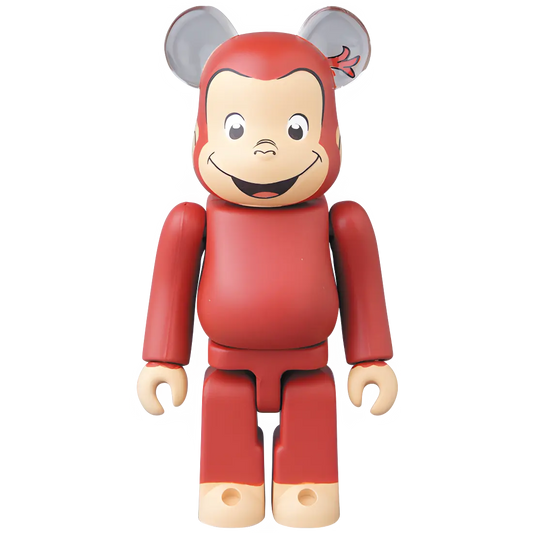 Bearbrick Series 37 Animal "Curious George" 100% Herstellerbild