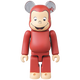 BE@RBRICK Series 37 Animal "Curious George" (100%)