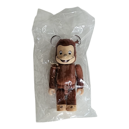 Bearbrick Series 37 Animal "Curious George" 100% in Folie
