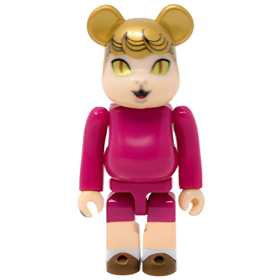 Bearbrick Series 37 Artist "Nekome Kozo" [Cat-Eyed Boy] 100% Bild