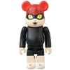 Bearbrick Series 37 Artist "Nekome Kozo" [Kazuo Umezu] 100% Herstellerbild