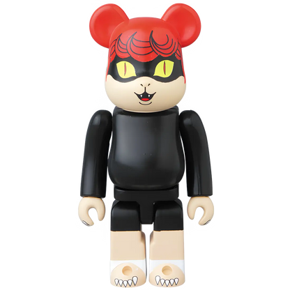 Bearbrick Series 37 Artist "Nekome Kozo" [Kazuo Umezu] 100% Herstellerbild