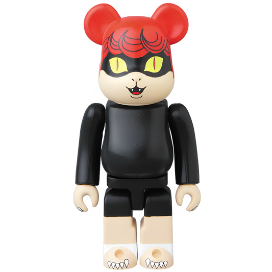 Bearbrick Series 37 Artist "Nekome Kozo" [Kazuo Umezu] 100% Herstellerbild