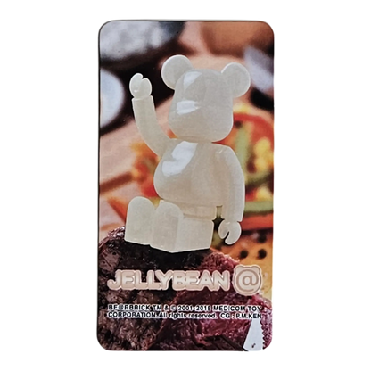 Bearbrick Series 37 Jellybean "Shio-Koji" 100% Begleitkarte