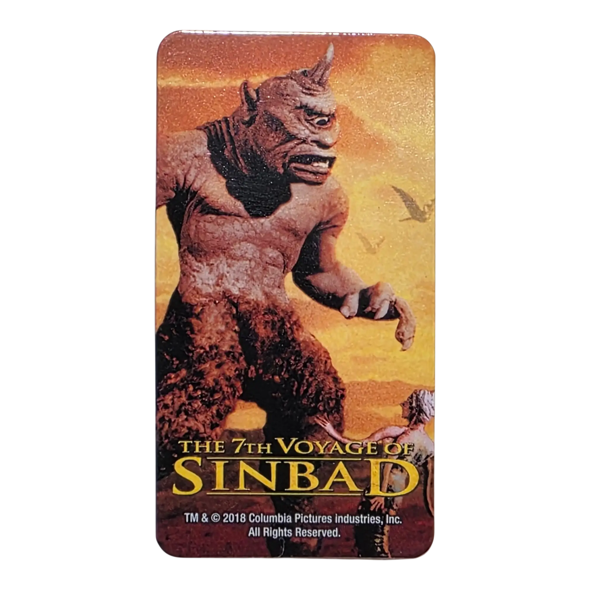 Bearbrick Series 37 SF "Cyclops" [The 7th Voyage of Sindbad] 100% Begleitkarte