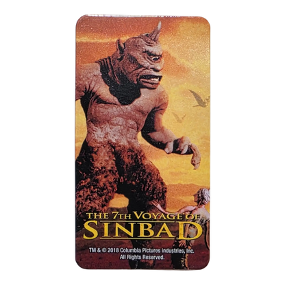 Bearbrick Series 37 SF "Cyclops" [The 7th Voyage of Sindbad] 100% Begleitkarte