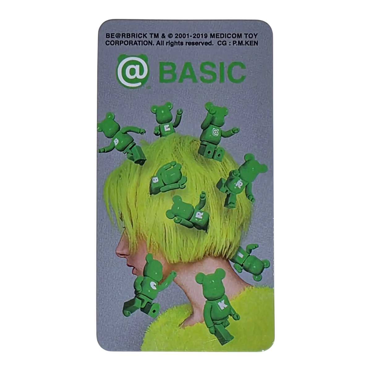 Bearbrick Series 38 Basic Letter 100% Begleitkarte