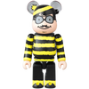 Bearbrick Series 38 Pattern "Odlaw" [Where's Waldo?] 100% Herstellerbild