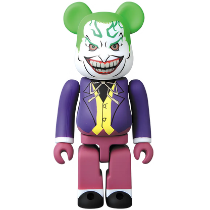 Bearbrick Series 38 Villain "Joker" [Batman: The Killing Joke] 100% Herstellerbild