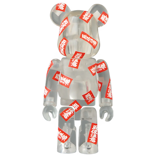 Bearbrick Series 39 Pattern "BlackEyePatch" 100% Herstellerbild