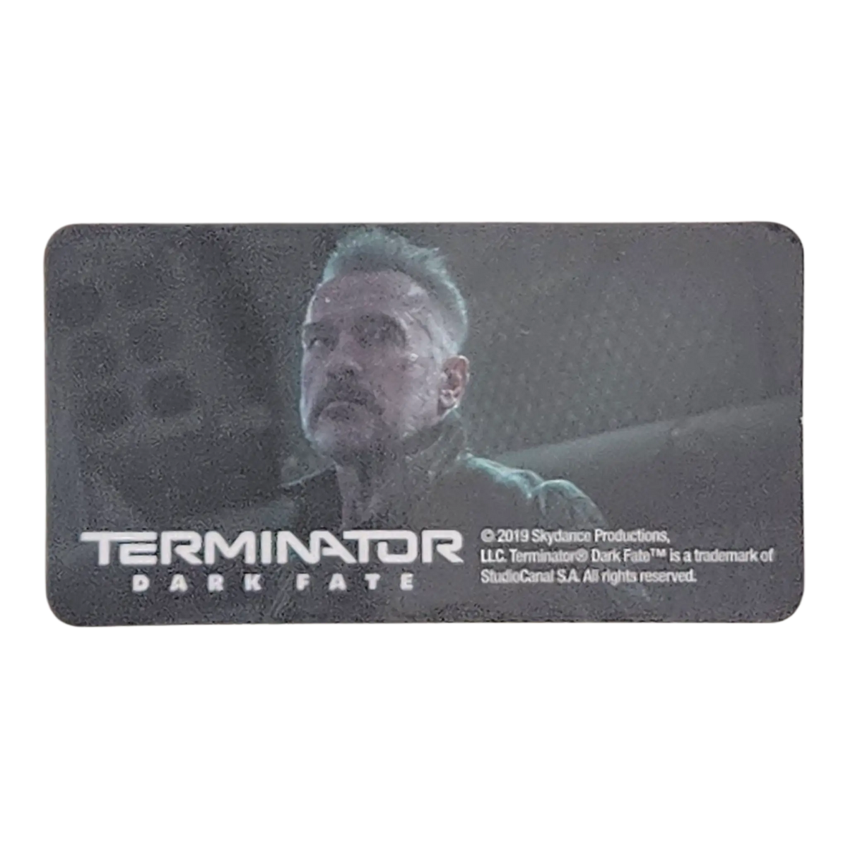 Bearbrick Series 39 SF "T-800 (Carl)" [Terminator: Dark Fate] 100% Begleitkarte