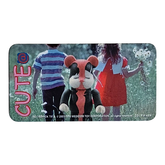 Bearbrick Series 4 Cute 100% Begleitkarte