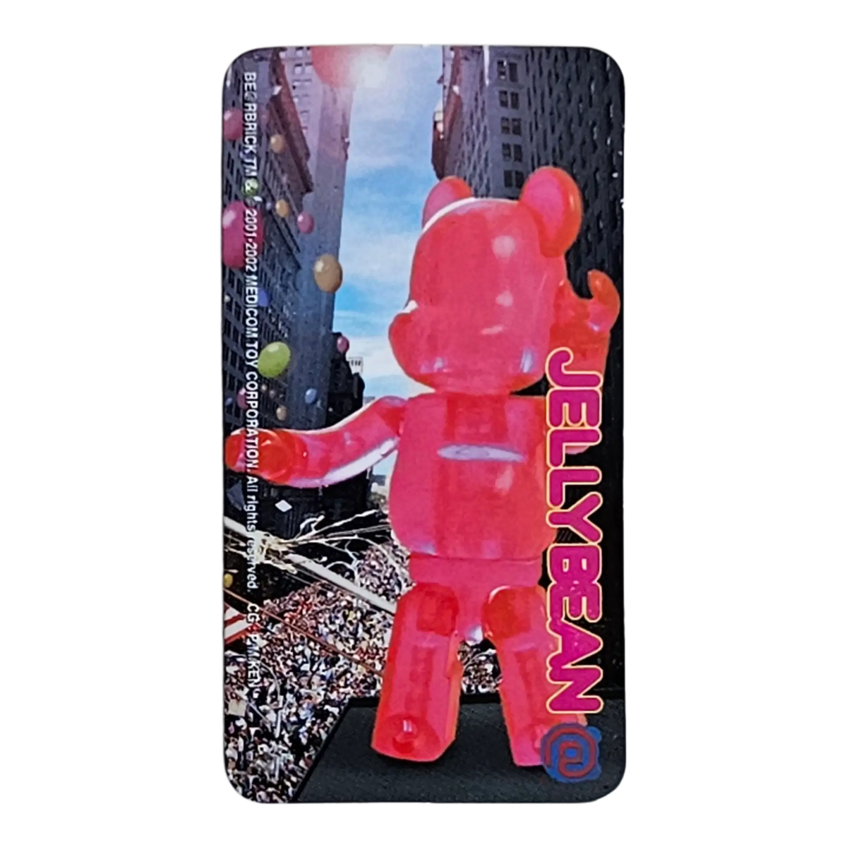 Bearbrick Series 4 Jellybean 100% Begleitkarte