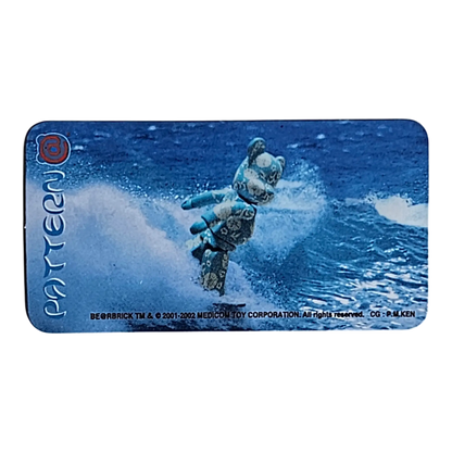 BE@RBRICK Series 4 Pattern "Hibiscus" 100% Begleitkarte