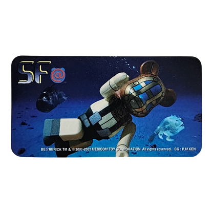 Bearbrick Series 4 SF 100% Begleitkarte