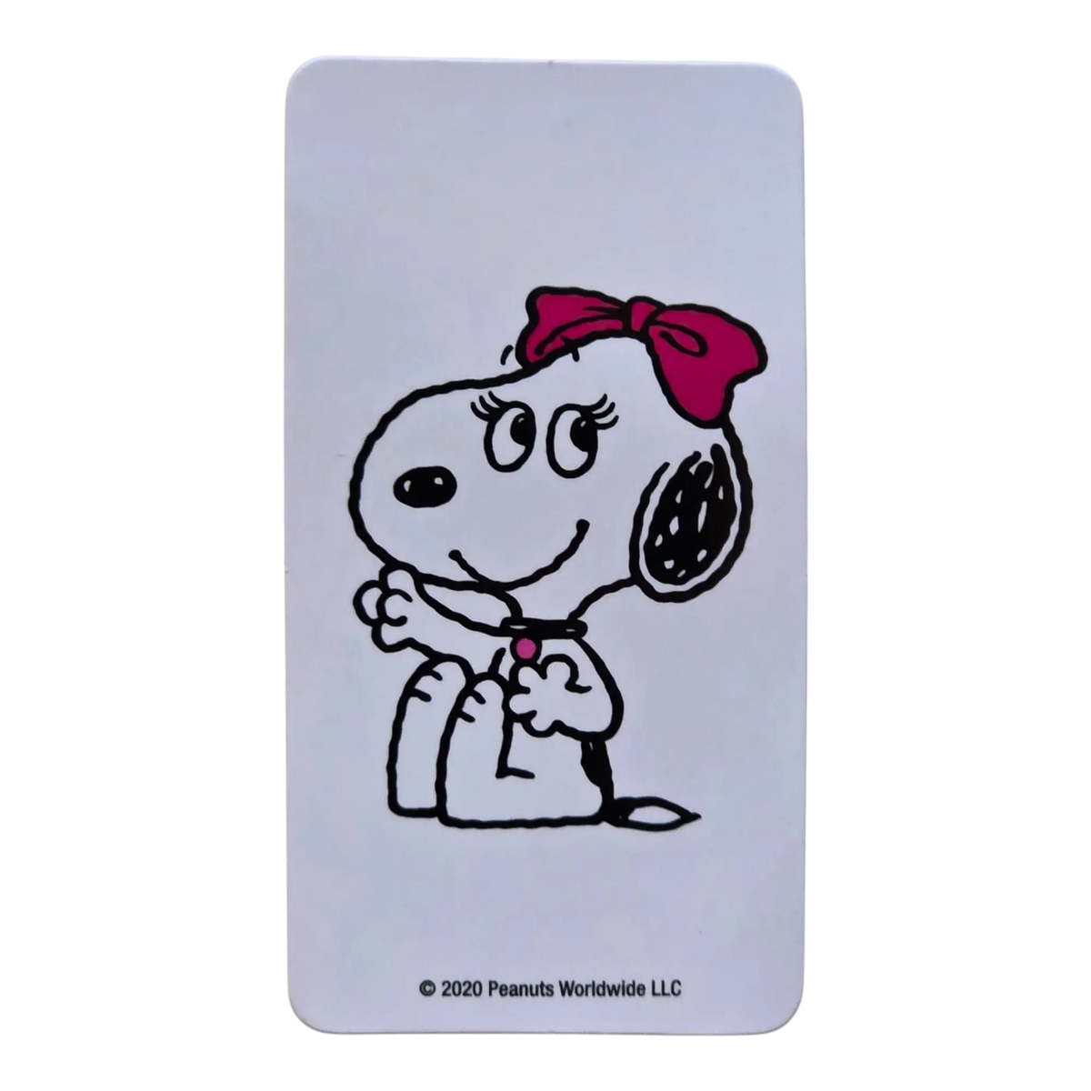 Bearbrick Series 40 Cute "Belle" [PEANUTS] 100% Begleitkarte