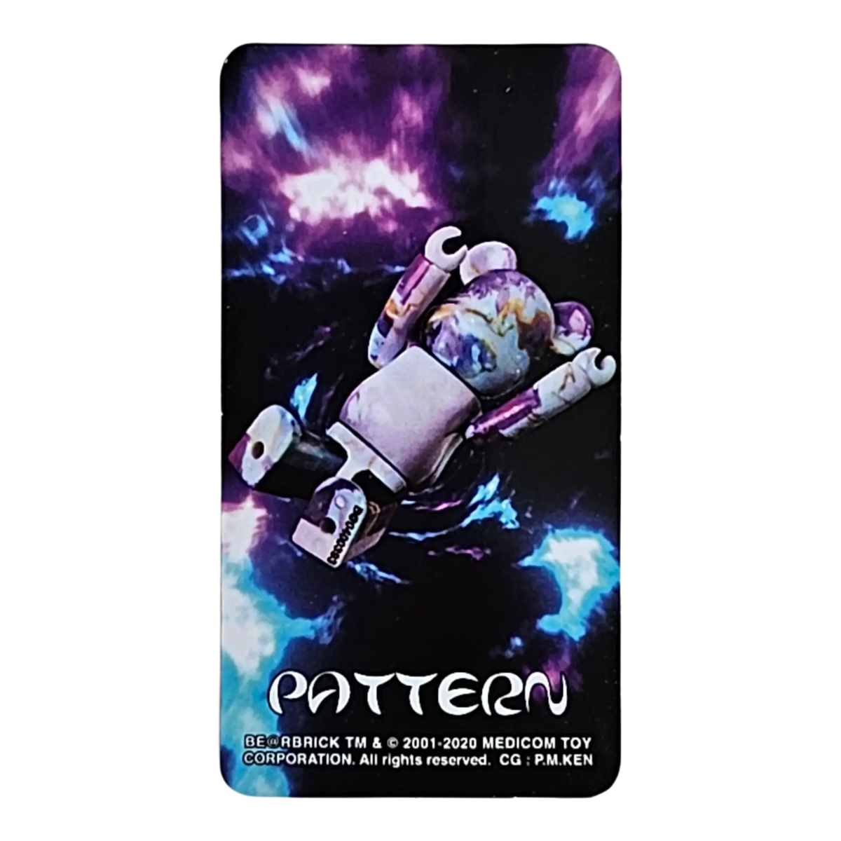 Bearbrick Series 40 Pattern "Marble" 100% Begleitkarte