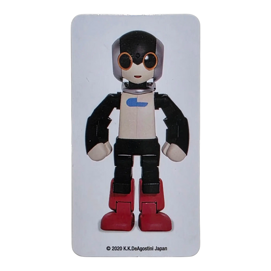 Bearbrick Series 40 SF "Robi" [Tomotaka Takahashi] 100% SECRET Begleitkarte