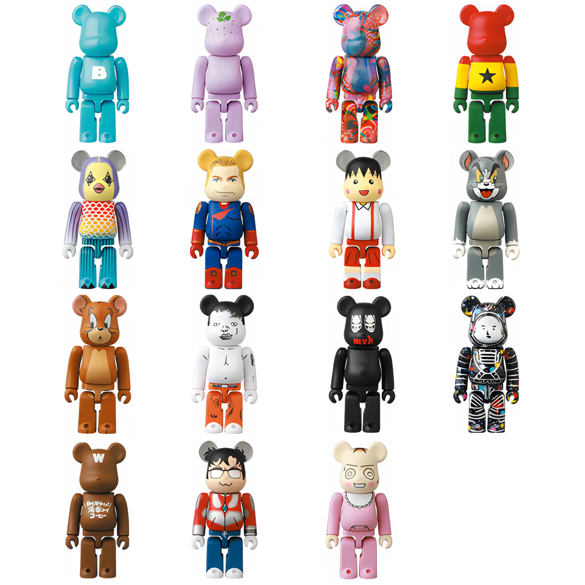 Bearbrick Series 41 100% Modellliste