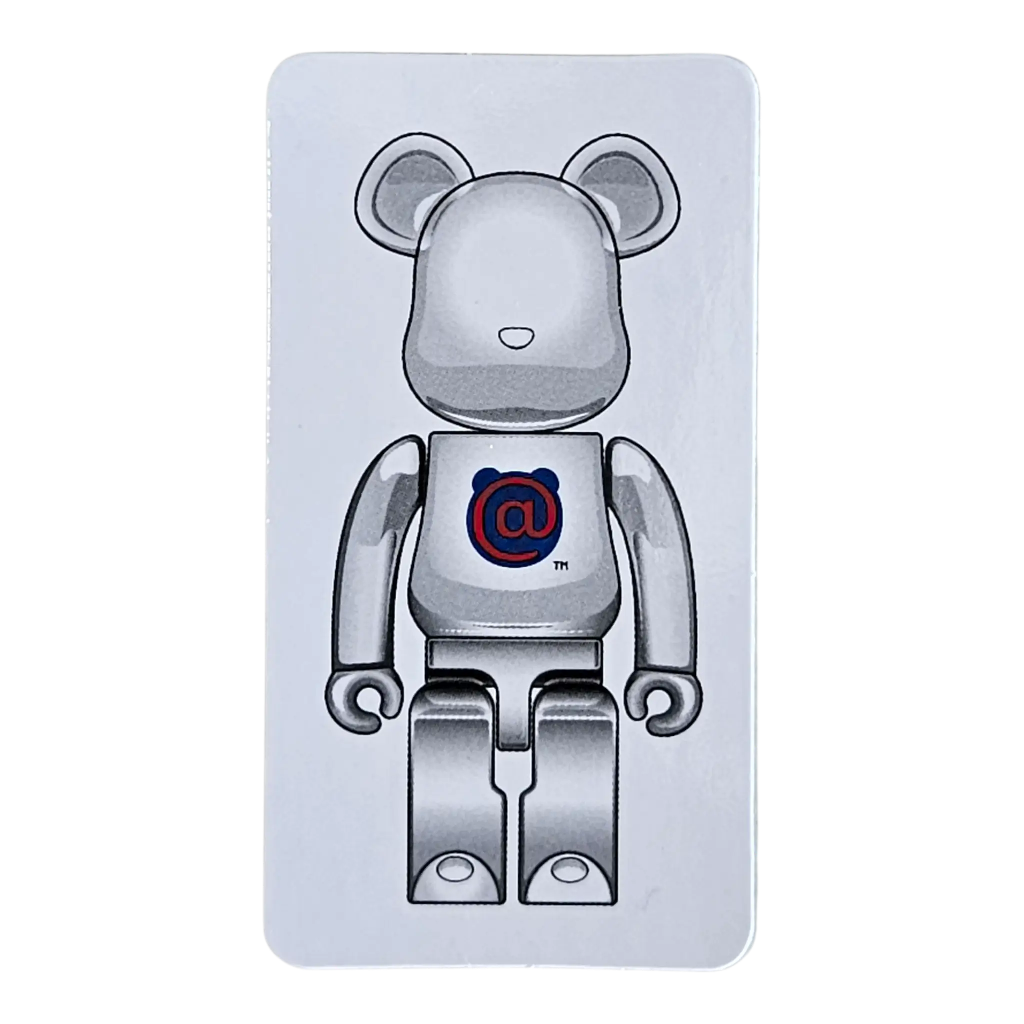 BE@RBRICK 1st MODELのWHITE CHROME 1000% ベアブリック 【公式通販】