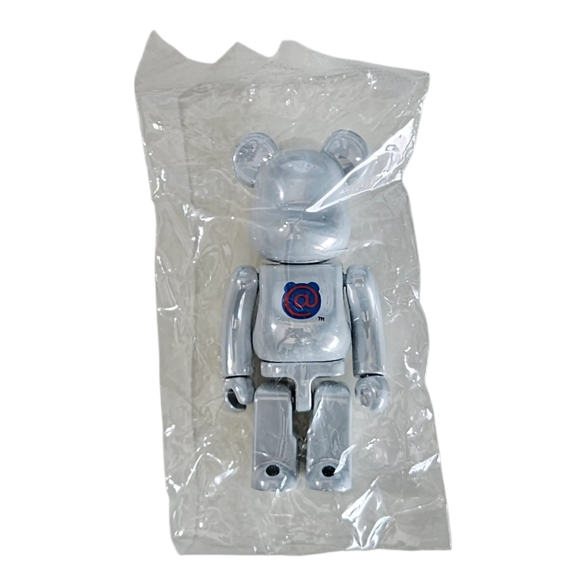 Bearbrick Series 41 Artist "1st Model White Chrome" 100% SECRET in Folie