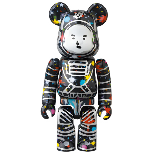 Bearbrick Series 41 Artist "Billionaire Boys Club Starfield Astronaut" 100% Herstellerbild
