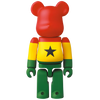 Bearbrick Series 41 Flag "Ghana" 100% Herstellerbild