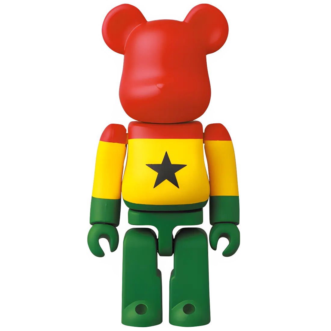 Bearbrick Series 41 Flag "Ghana" 100% Herstellerbild