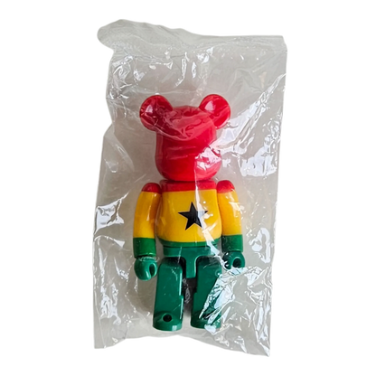 Bearbrick Series 41 Flag "Ghana" 100% in Folie