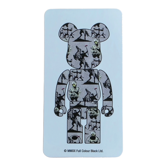 Bearbrick Series 41 "Highwayman" [Brandalism] 100% SECRET Begleitkarte