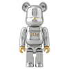 Bearbrick Series 42 20th Anniversary Model Silver [Hajime Sorayama] 100% SECRET Bild