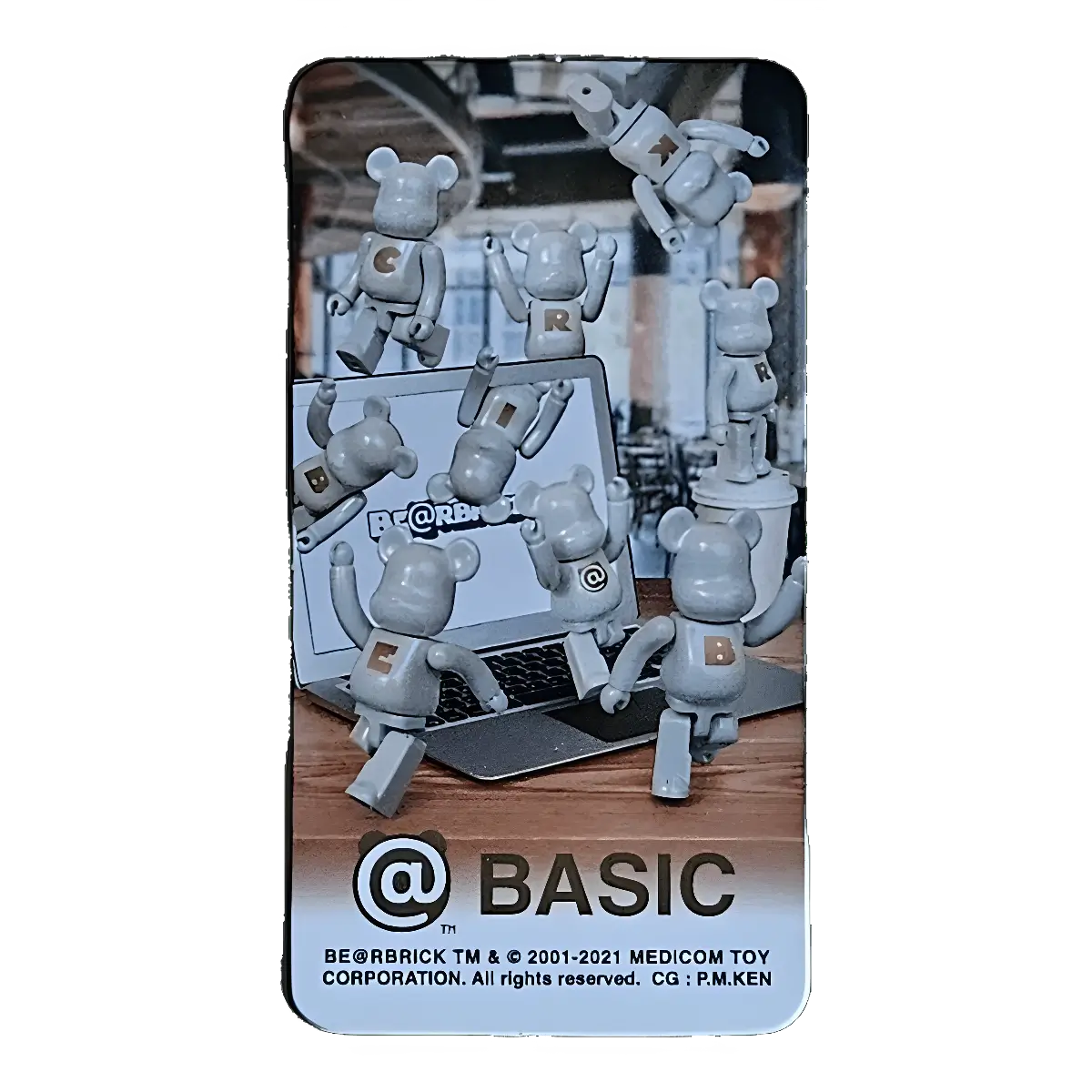 Bearbrick Series 42 Basic Letter 100% Begleitkarte
