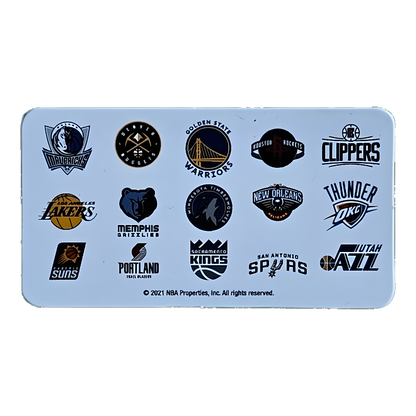 Bearbrick Series 42 Hero NBA Western Conference 100% Begleitkarte