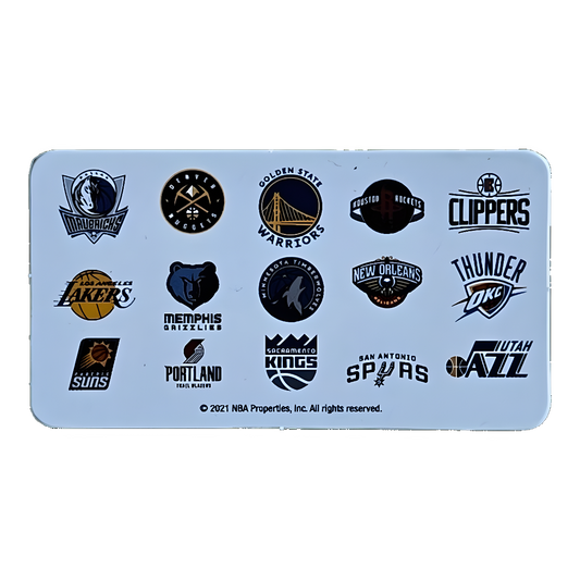 Bearbrick Series 42 Hero NBA Western Conference 100% Begleitkarte