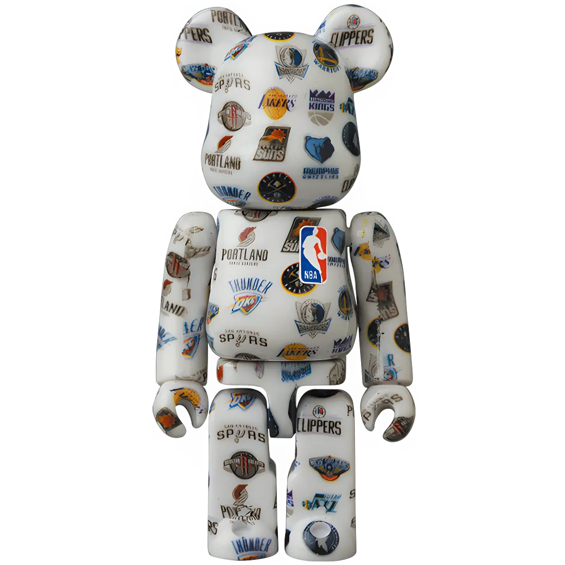 Bearbrick Series 42 Hero NBA Western Conference 100% Herstellerbild