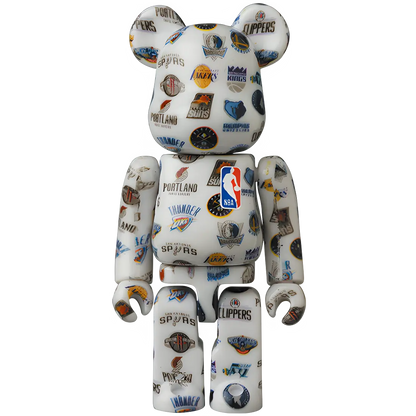 Bearbrick Series 42 Hero NBA Western Conference 100% Herstellerbild
