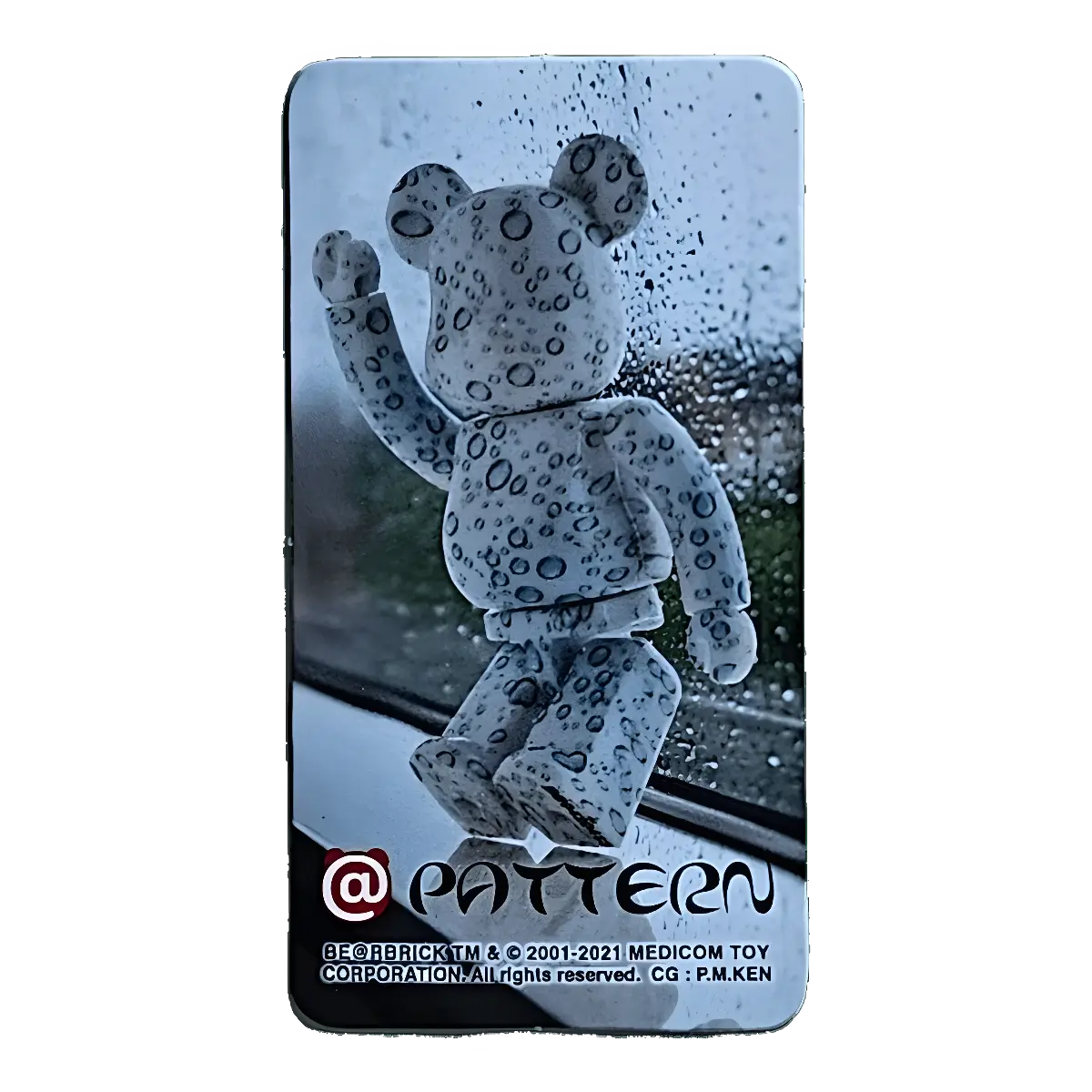 Bearbrick Series 42 Pattern "Water Drop" 100% Begleitkarte