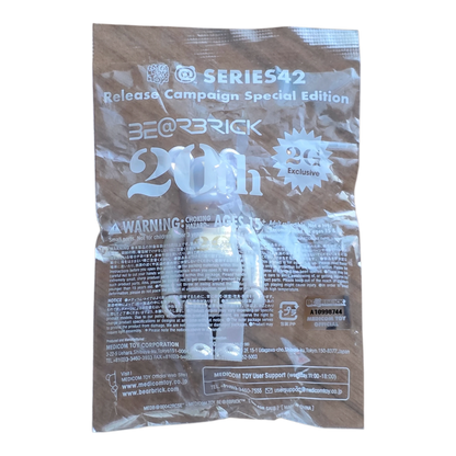 Bearbrick Series 42 Release Campaign Special Edition "2G" 100% mit Verpackung