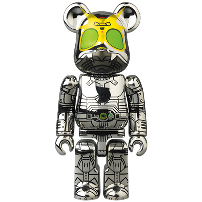 Bearbrick Series 42 SF Sorayama "Black Shadow Moon" 100% Herstellerbild