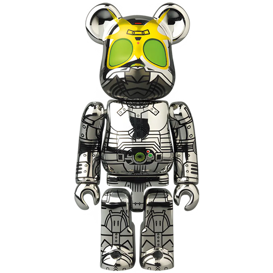 Bearbrick Series 42 SF Sorayama "Black Shadow Moon" 100% Herstellerbild