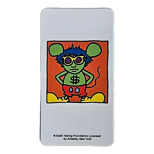 Bearbrick Series 43 Artist "Andy Mouse" [Keith Haring] 100% Begleitkarte