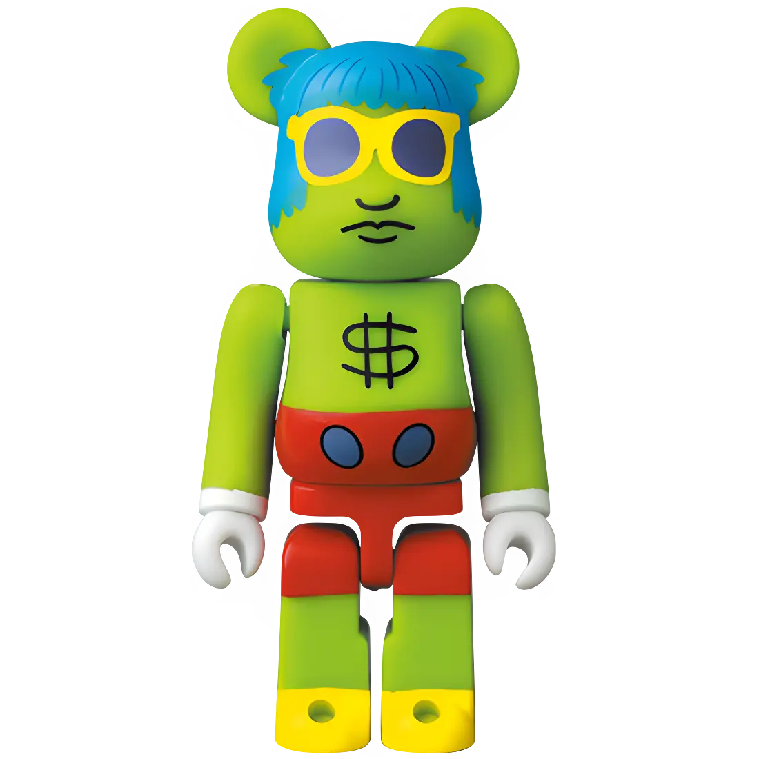 Bearbrick Series 43 Artist "Andy Mouse" [Keith Haring] 100% Herstellerbild