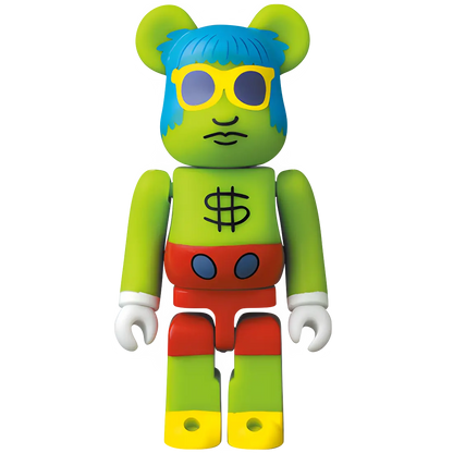 Bearbrick Series 43 Artist "Andy Mouse" [Keith Haring] 100% Herstellerbild