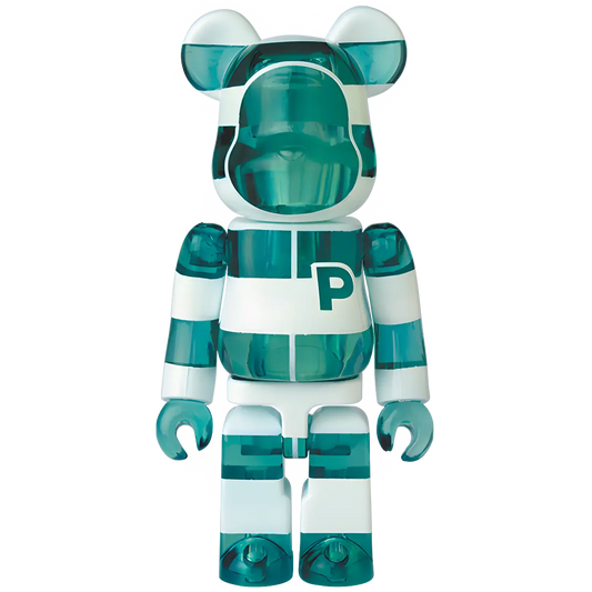 Bearbrick Series 43 Artist "Gelato Pique Mint" 100% Herstellerbild