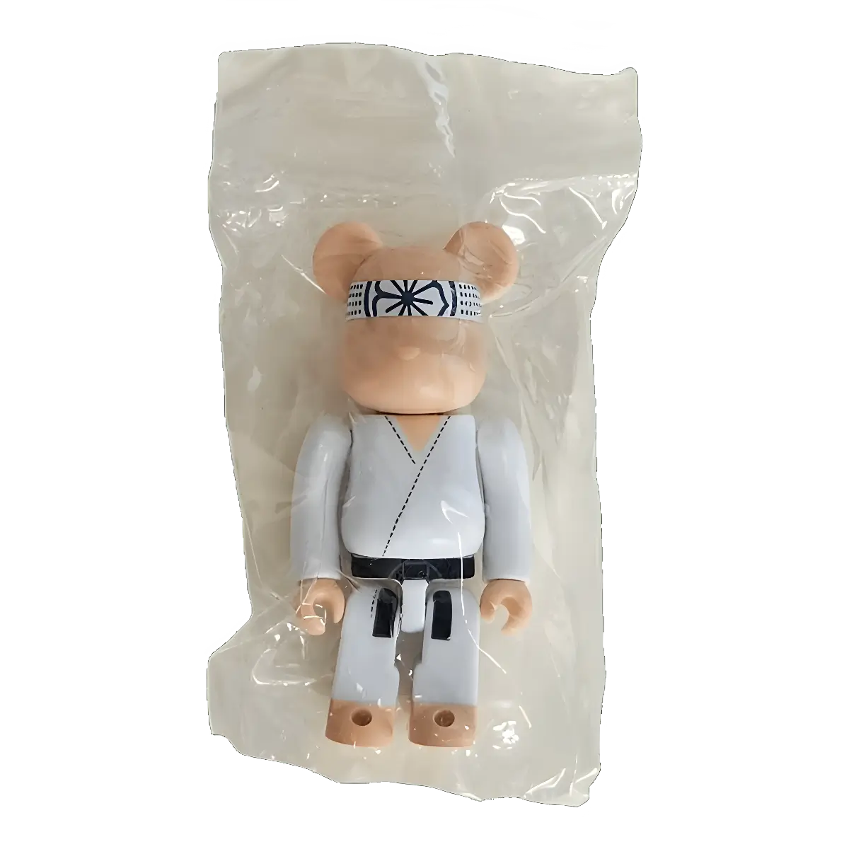 Bearbrick Series 43 Artist "Miyagi-Do Karate" [Cobra Kai] 100% in Folie