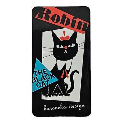 Bearbrick Series 43 Artist "Robin the Black Cat" 100% Begleitkarte